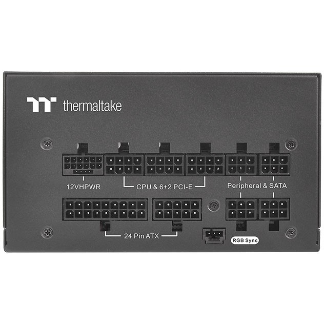 Thermaltake Toughpower GF3 750W Gold ARGB Netzteil   750 Watt   ATX   Modular Kabelmanagement   Schwarz Netzteile