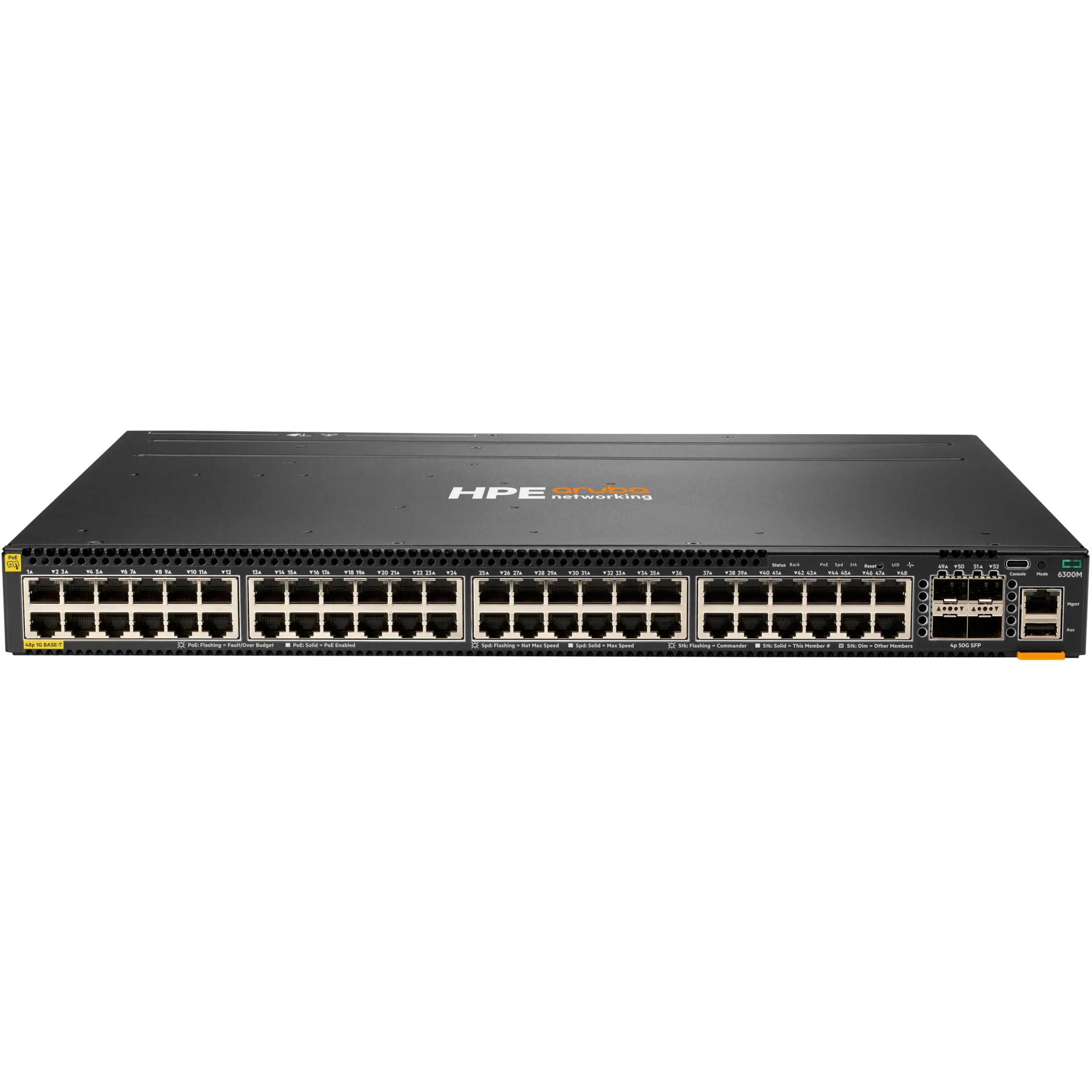 HP Enterprise ARUBA 6300M 48G CL4 POE 4 STOCK Netzwerk