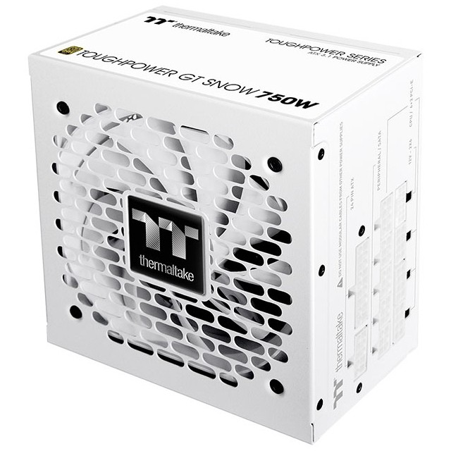 Thermaltake Toughpower GT Snow 750W Netzteil 80 Plus Gold modular schwarz Netzwerk-Adapter / Netzwerk-Karten