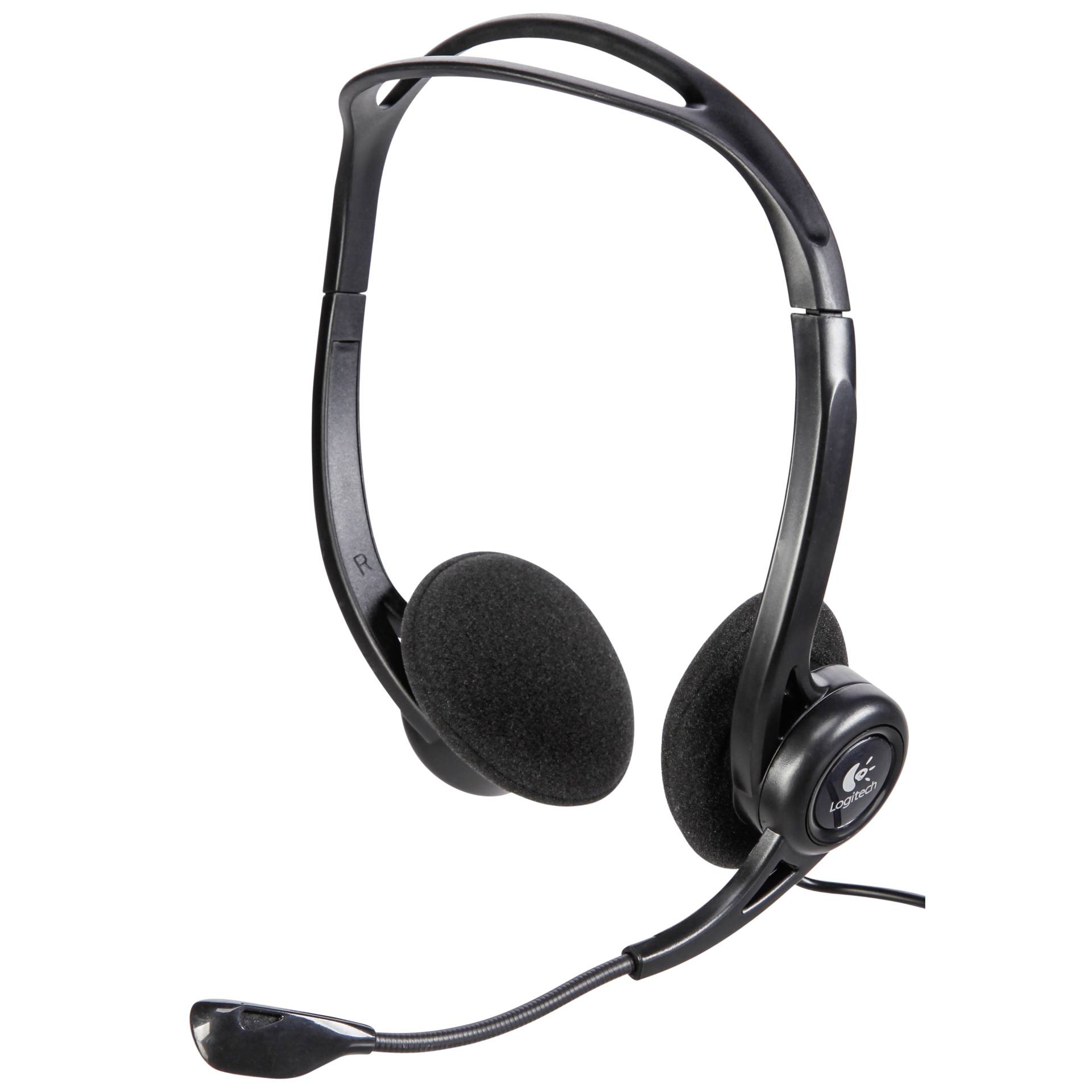 Logitech PC960 USB Stereo Headset OEM black Over-Ear