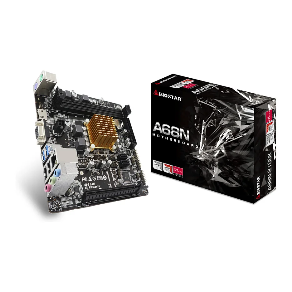 BIOSTAR a68n 2100k  e1 6010 mitx hd8210  PC-Zubehoer