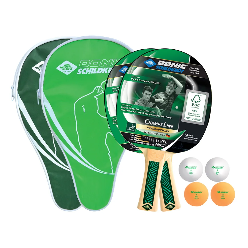 Schildkroet Champs 400 Cover Set Tischtennis