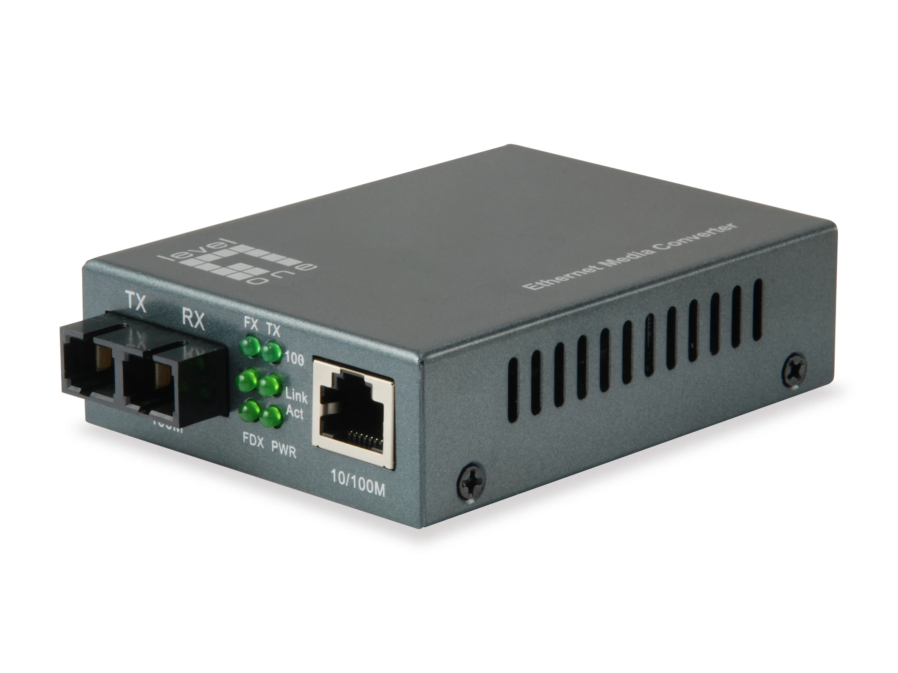 LevelOne FVT 1103 Netzwerk Medienkonverter 100 Mbit s 1310 nm Einzelmodus Schwarz