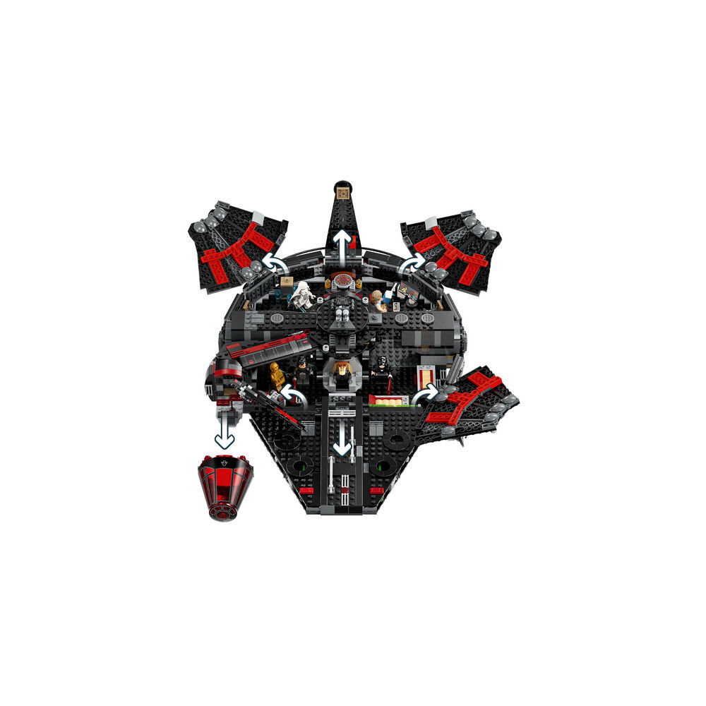 LEGO Star Wars Dunkler Millennium Falke 75389 Spielwaren