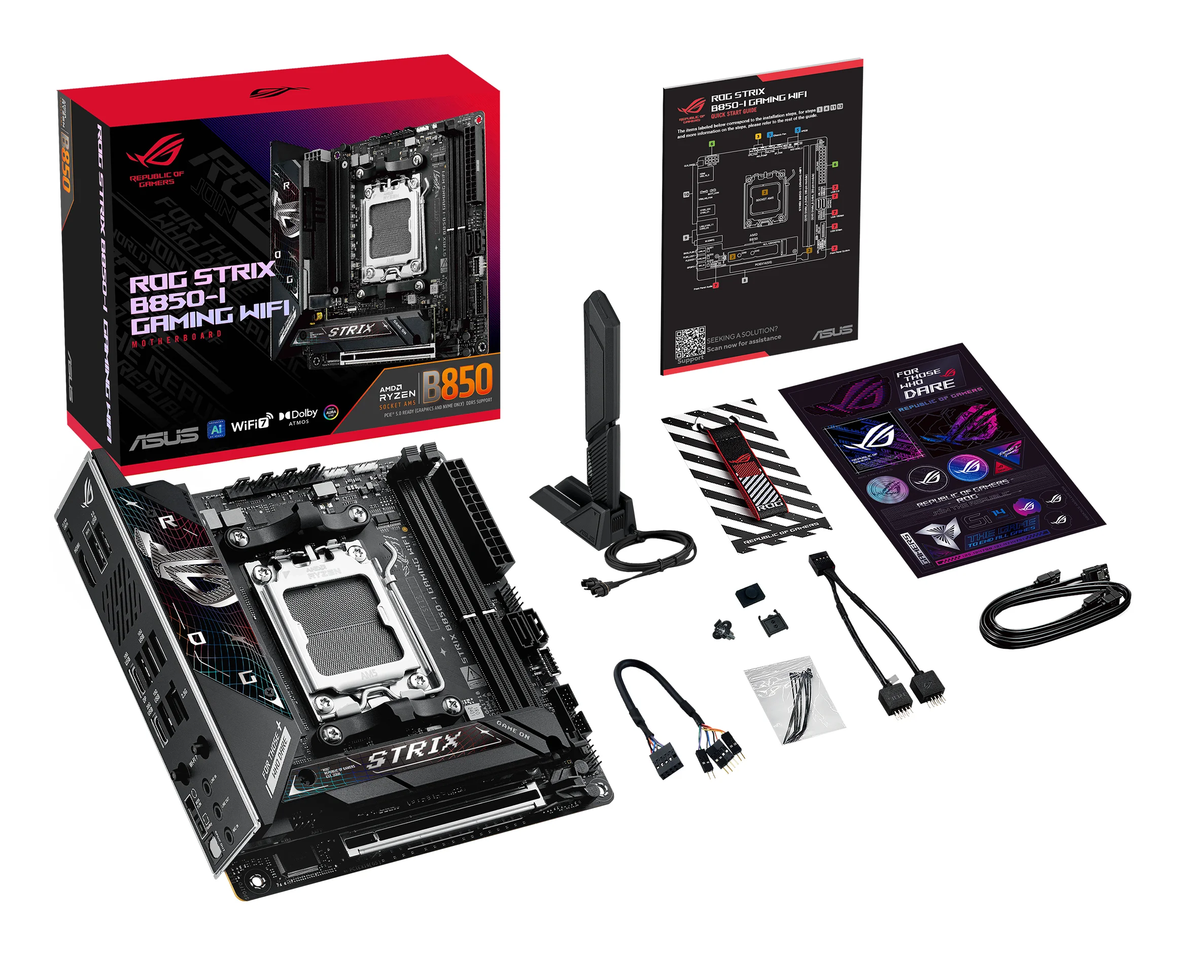 ASUS AM5 ROG STRIX B850 I Gaming WIFI PC-Zubehoer