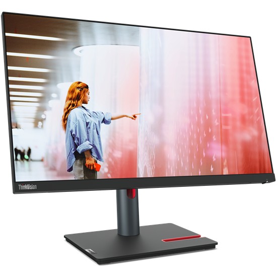 Lenovo 60 5cm 23 8Zoll  2560x1440  ThinkVision P24q 30 16 9 QHD IPS 60Hz 4ms HDMI DP USB Vesa Black Monitore