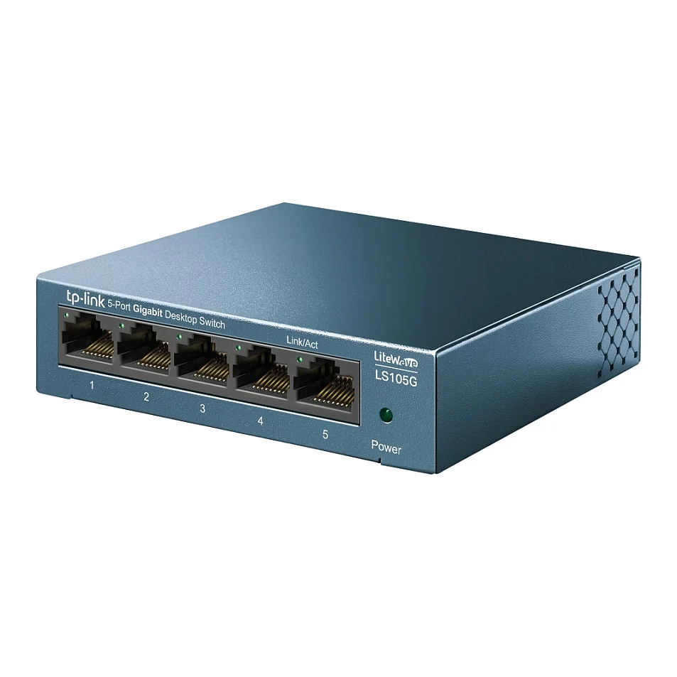 TP Link 5 Port Desktop Switch  10 100 1000Mbit s  Switches