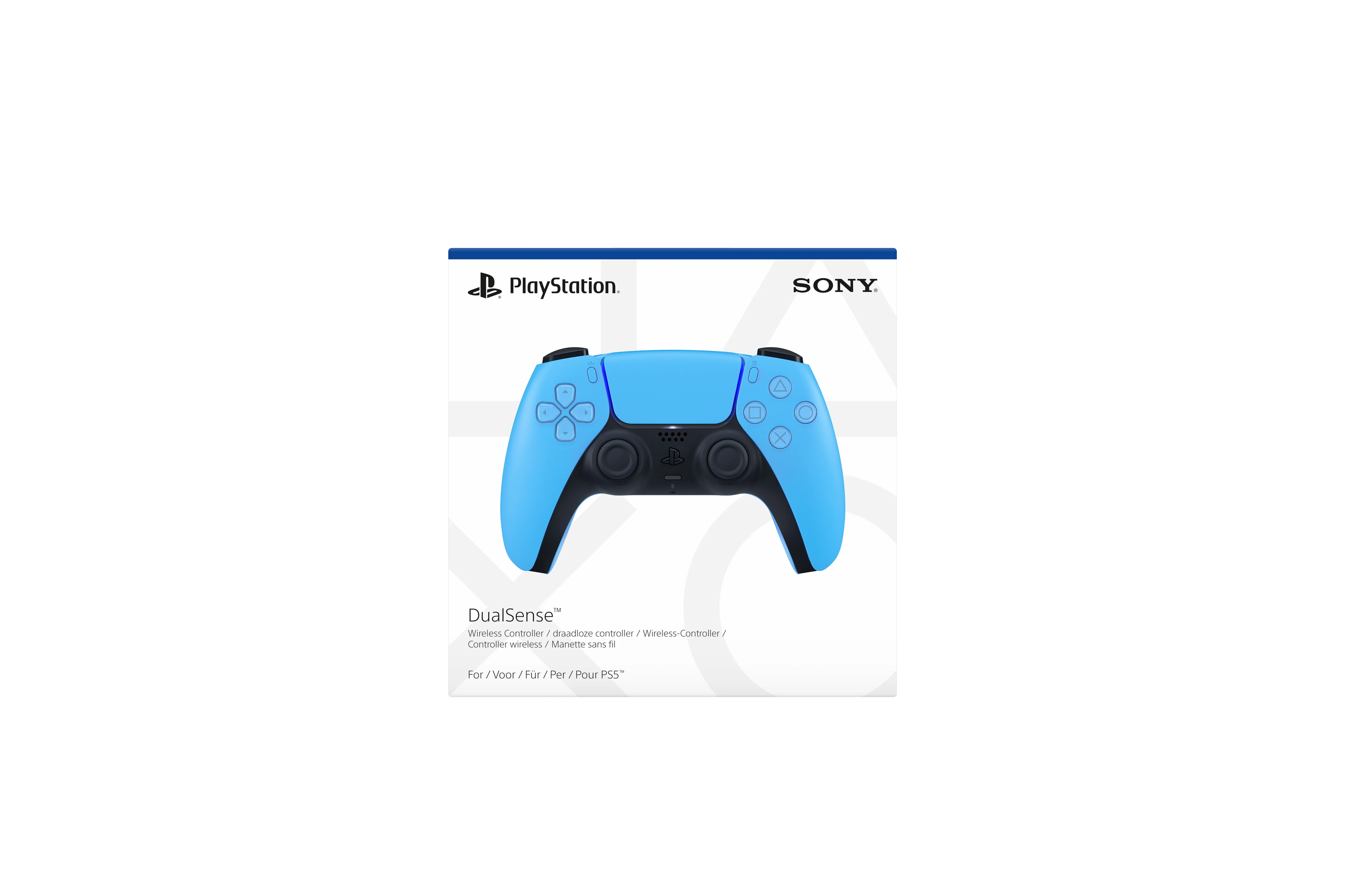 Sony DualSense V2 Blau Bluetooth USB Gamepad Analog   Digital Android  MAC  PC  PlayStation 5  iOS Zubehoer Gaming