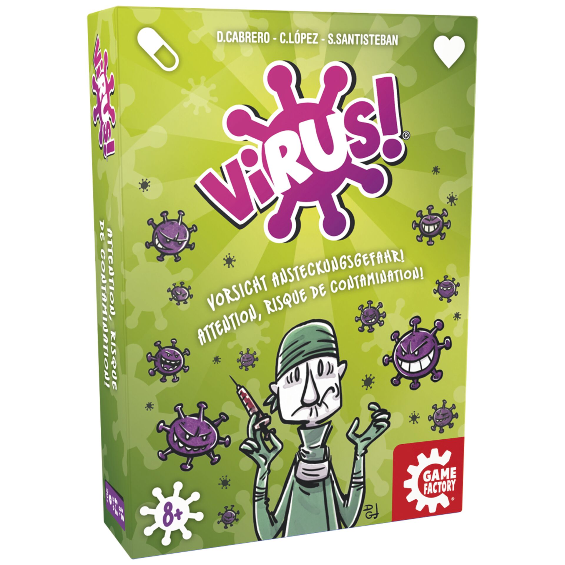 Game Factory Virus  mult  Spielwaren