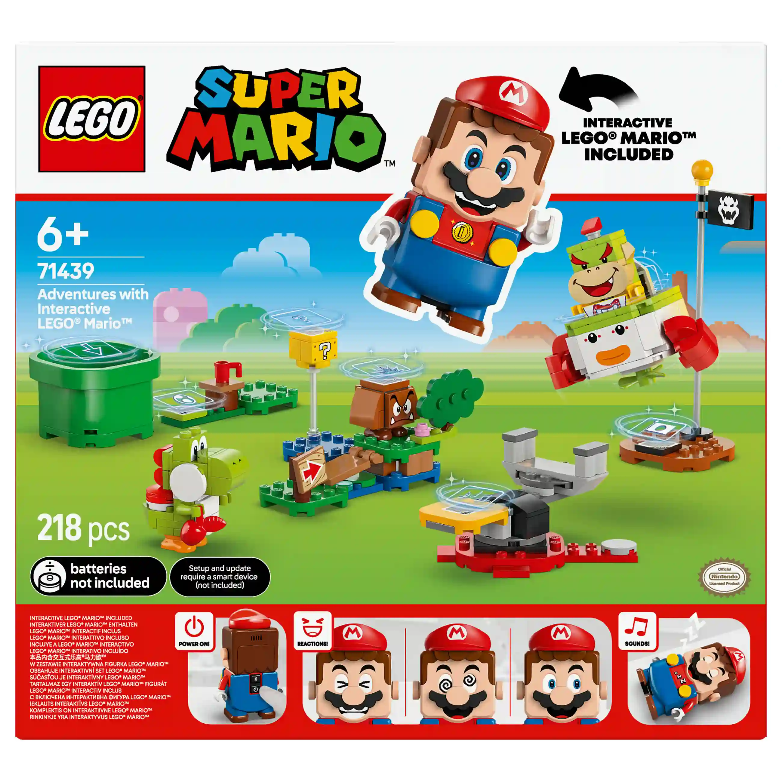 LEGO 71439 Super Mario Abenteuer mit dem interaktiven Mario Spielwaren