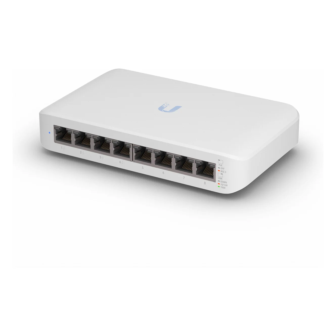 Ubiquiti UniFi USW LITE 8 POE Switch 8 Port   8 PoE   2 SFP   Netzwerk Switches