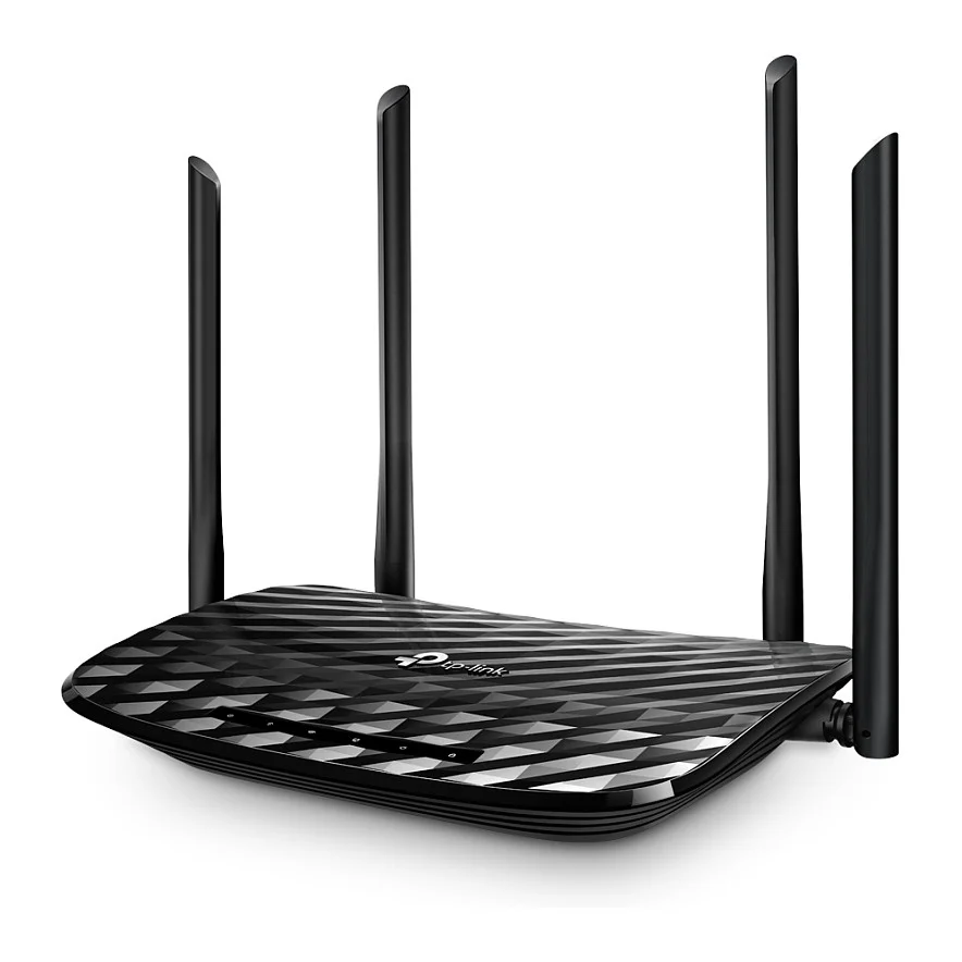 TP Link AC1200 WLAN Router Gigabit Ethernet Dual Band 2 4 GHz 5 GHz Schwarz