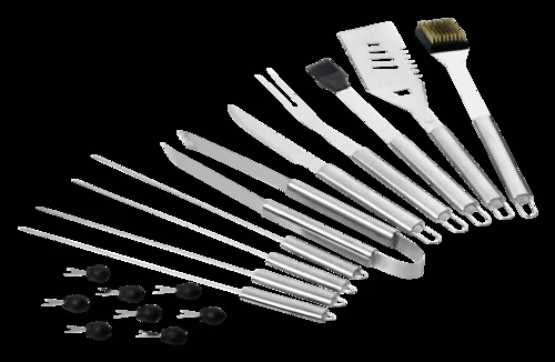 Leopold Vienna Grillkoffer 18 teilig 8x24x27 LV01070 Grills