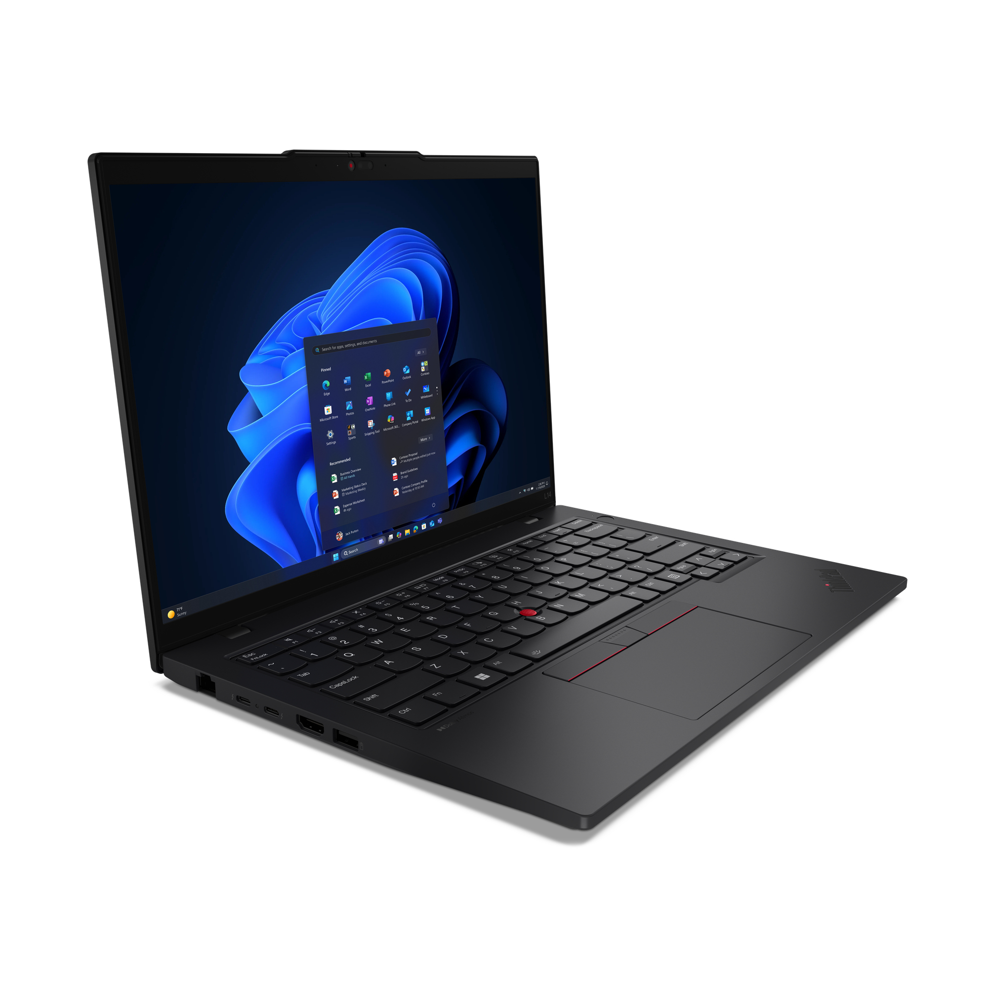 Lenovo ThinkPad L14 Gen 6  AMD  AMD Ryzen  5 PRO PRO 215 Laptop 35 6 cm  14   WUXGA 32 GB DDR5 SDRAM 1 TB SSD Wi Fi 7  802 11be  Windows 11 Pro Deutsch Schwarz Notebooks & E-Book Reader