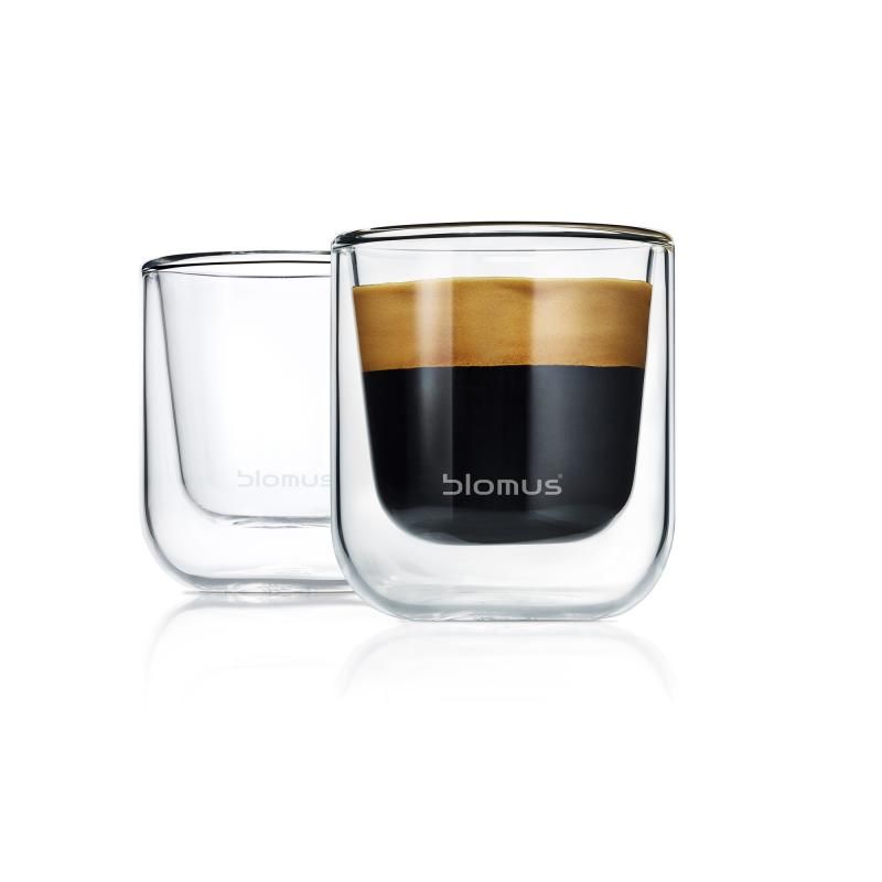 BLOMUS Doppelwandige Espressoglaeser Zubehoer Kaffeemaschinen