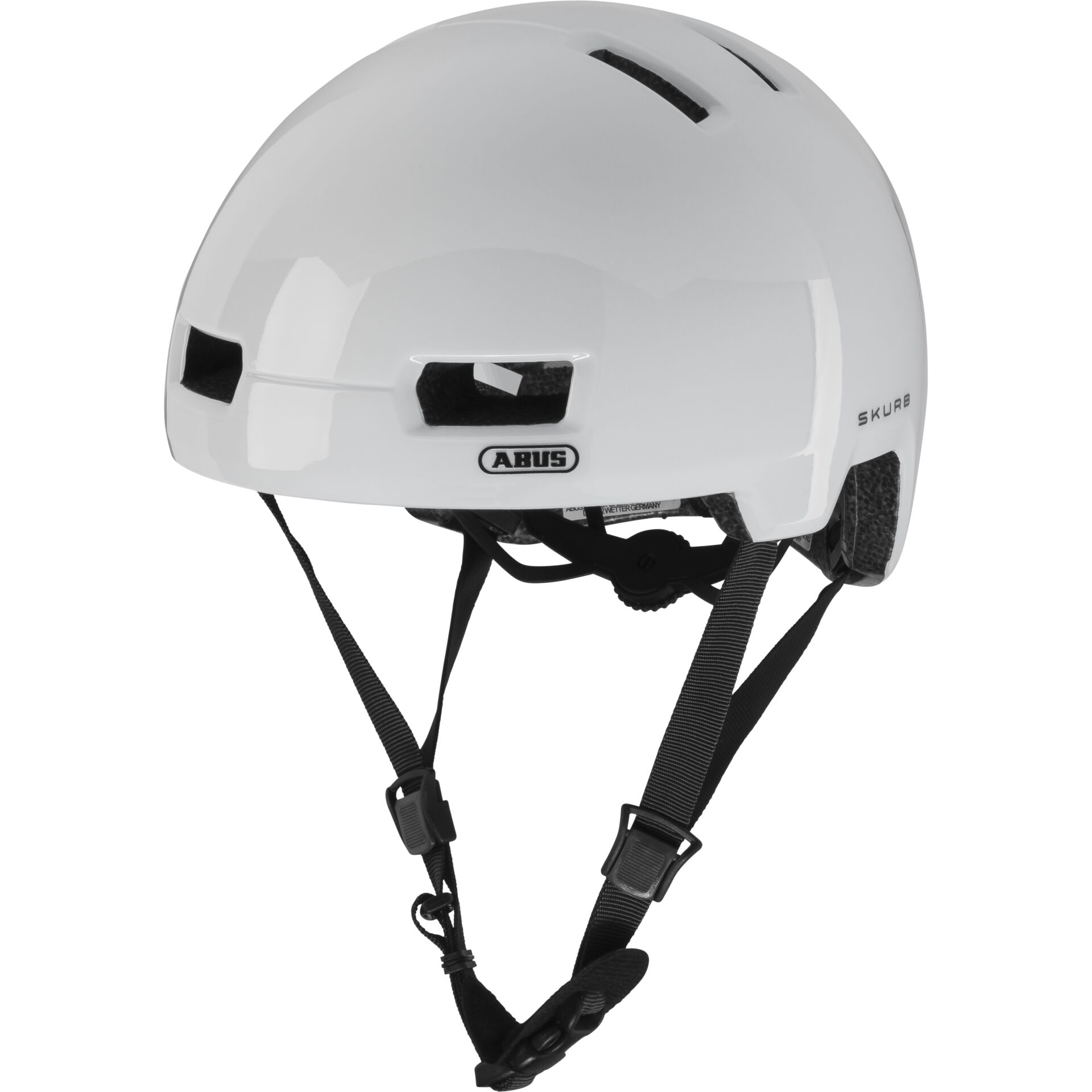 ABUS Skurb pearl white size L Radsport