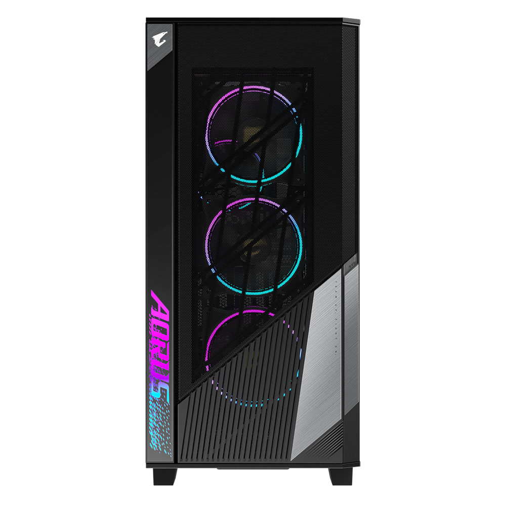 GIGABYTE GB AC500G ST Computer Gehaeuse Midi Tower Schwarz PC-Zubehoer