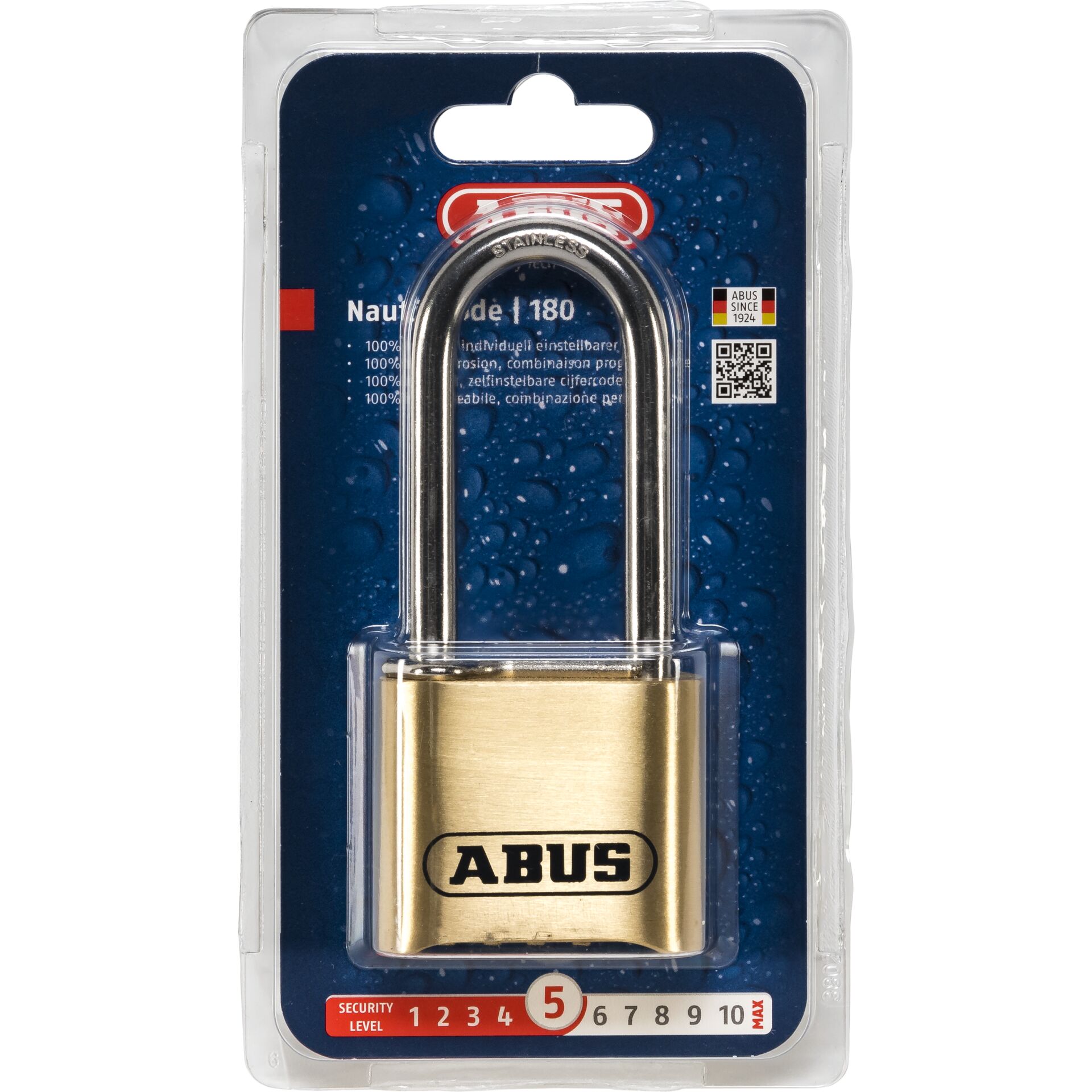 ABUS zahlenschloss 180ib 50hb63 sl 5 Heimwerken & Garten