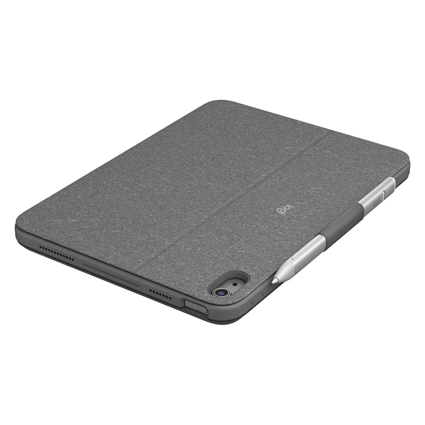 Logitech NL Combo Touch iPad  2022  Grey US Layout Tastaturen & Maeuse