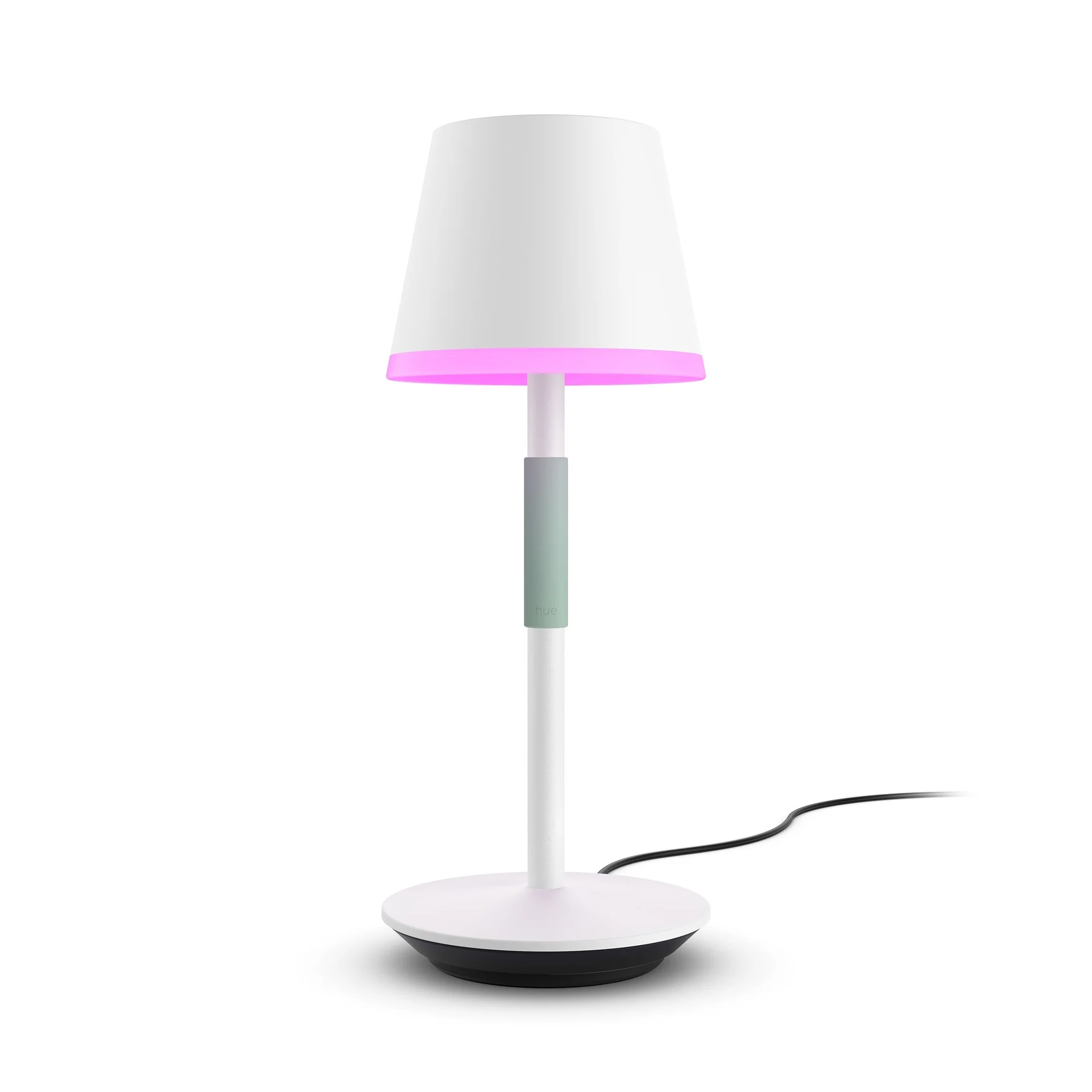 Philips Hue White and Color ambiance Go Tragbare Tischleuchte weiss Smart Home