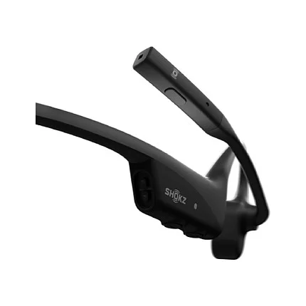 SHOKZ C110 AI BK EN Kabellose Bluetooth Kopfhoerer Headset Ohrbuegel Schwarz Over-Ear