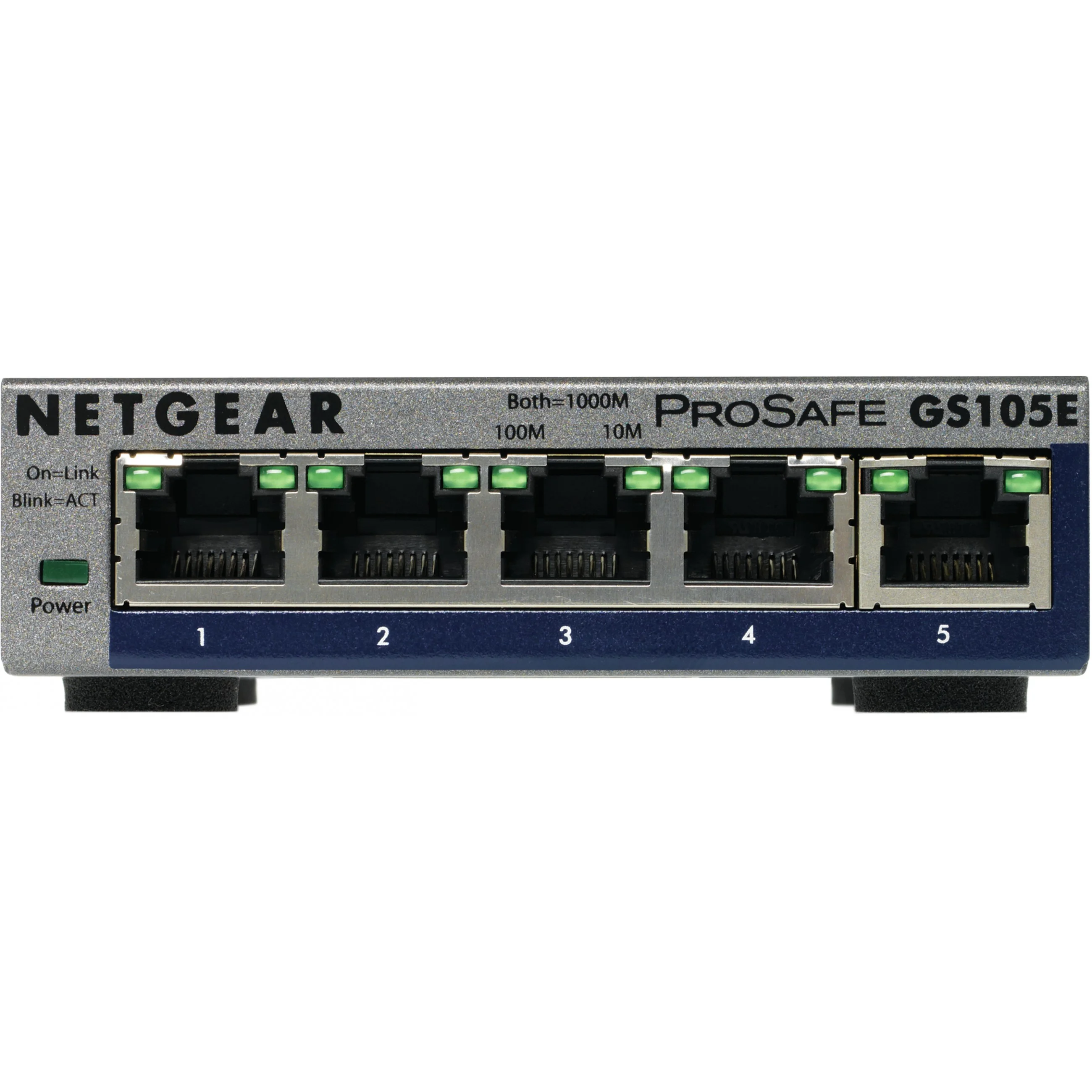 Netgear GS105E Switch 5 Ports   Gigabit Ethernet   Desktop   Unmanaged Switches