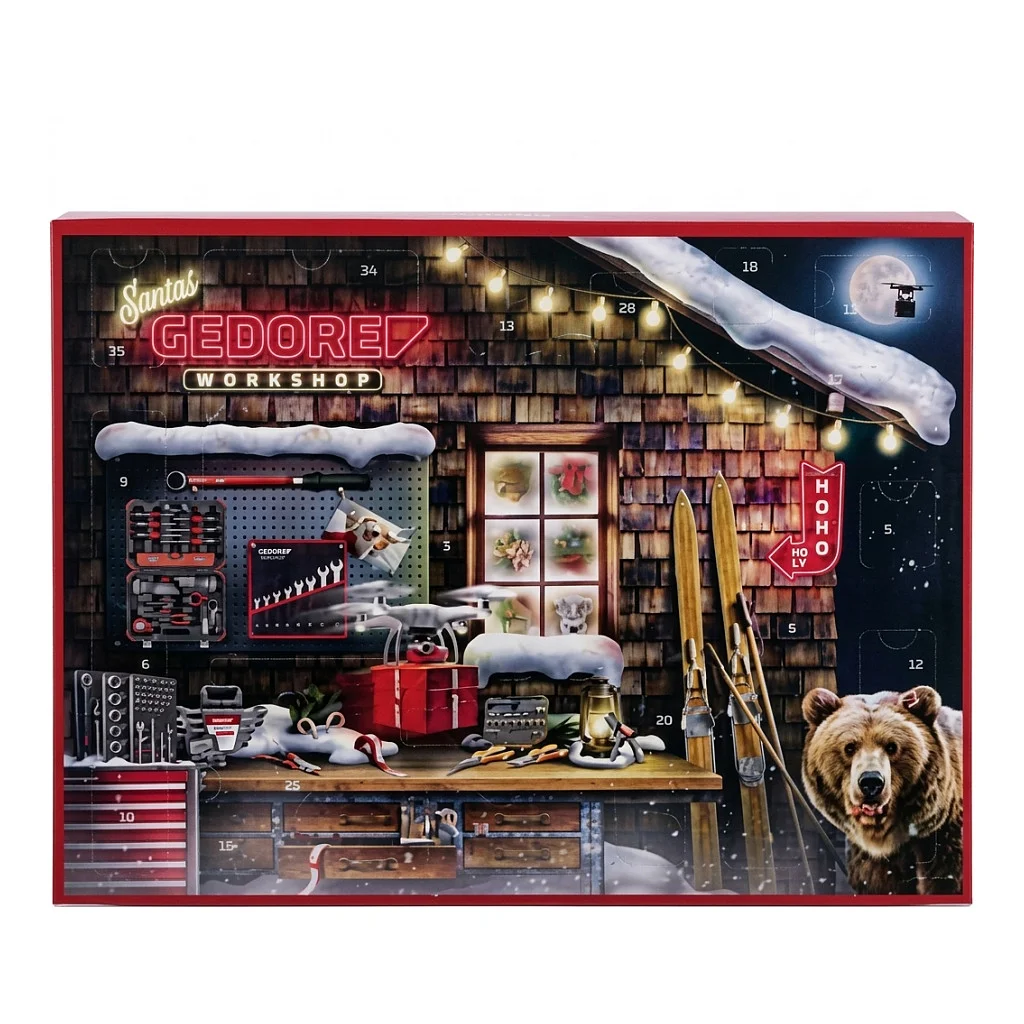 GEDORE red adventskalender 2025 Werkzeugsets