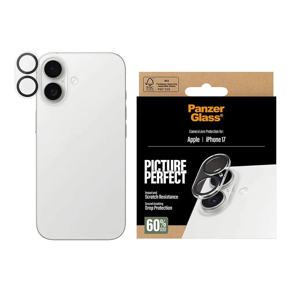 PanzerGlass   PicturePerfect Kameraschutz iPhone 17 Notebook & Tablet Zubehoer