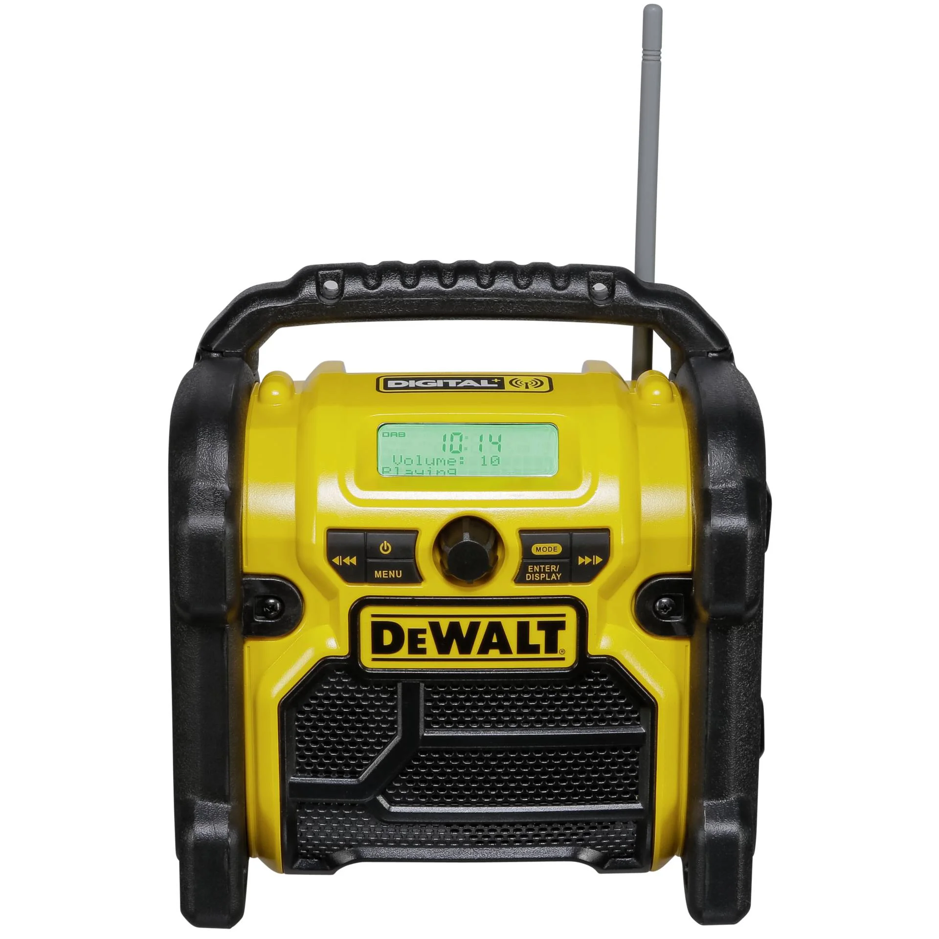 DEWALT DCR020 QW XR Li Ion Kompakt Radio mit DAB Baustellenradios