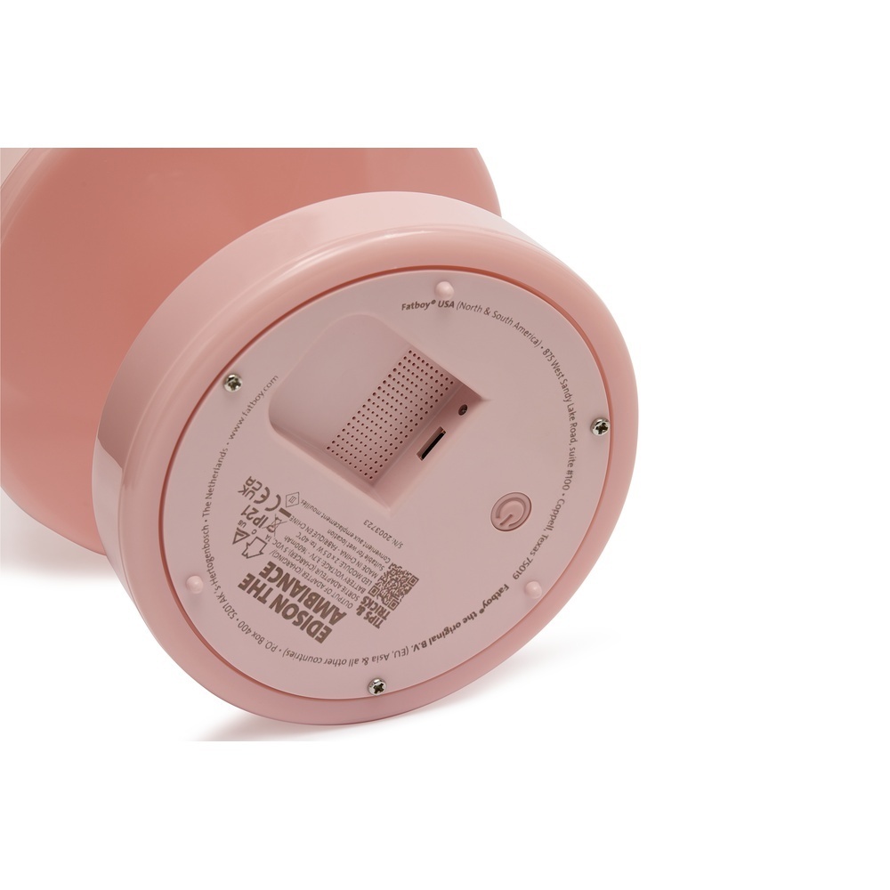 Fatboy Tischlampe Edison the Ambiance  soft pink Beleuchtung