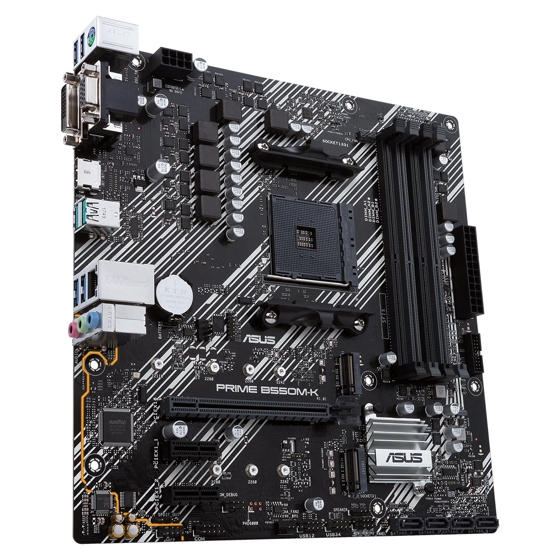 ASUS PRIME B550M K AMD B550 Sockel AM4 micro ATX PC-Zubehoer