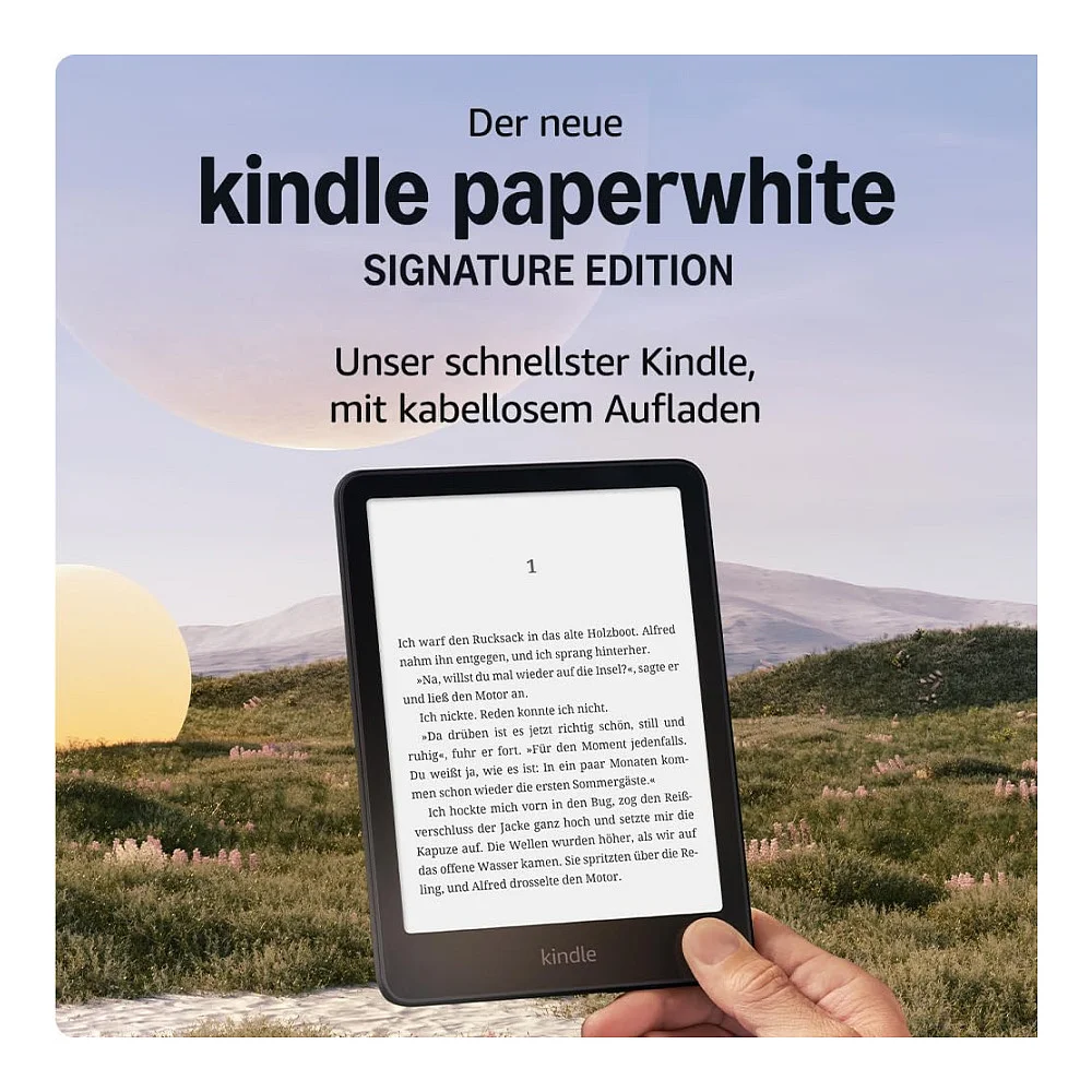 Amazon Kindle Paperwhite Signature Edition black Tablets