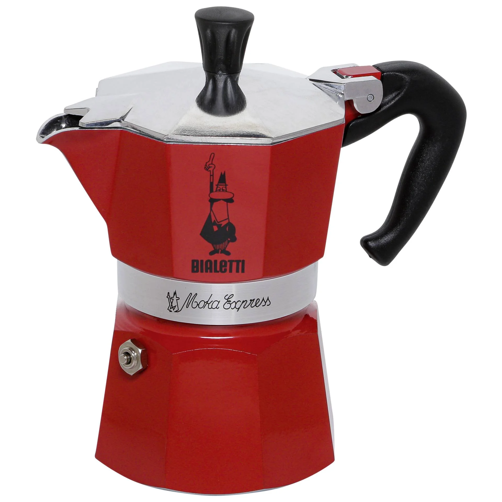 Bialetti Moka Express 3TZ rossa Tee- & Thermoskannen