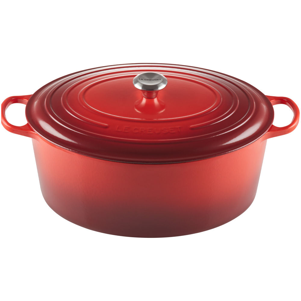 Le Creuset Braeter 40cm  kirschrot Kuechenkleingeraete