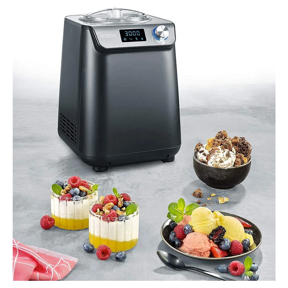 Severin EZ 7407 Eismaschine   Joghurtbereiter Speisenzubereitung