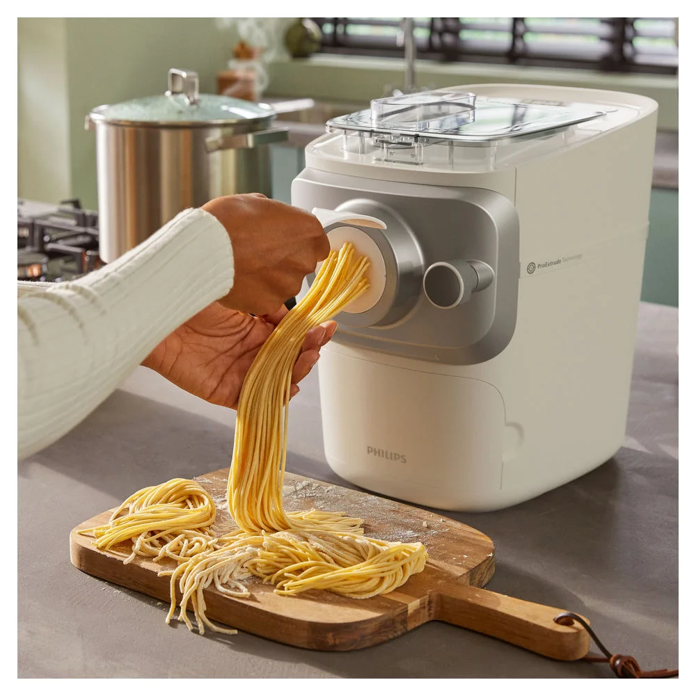 Philips Nudelmaschine 7000 Series HR2660  weiss  Kuechenkleingeraete