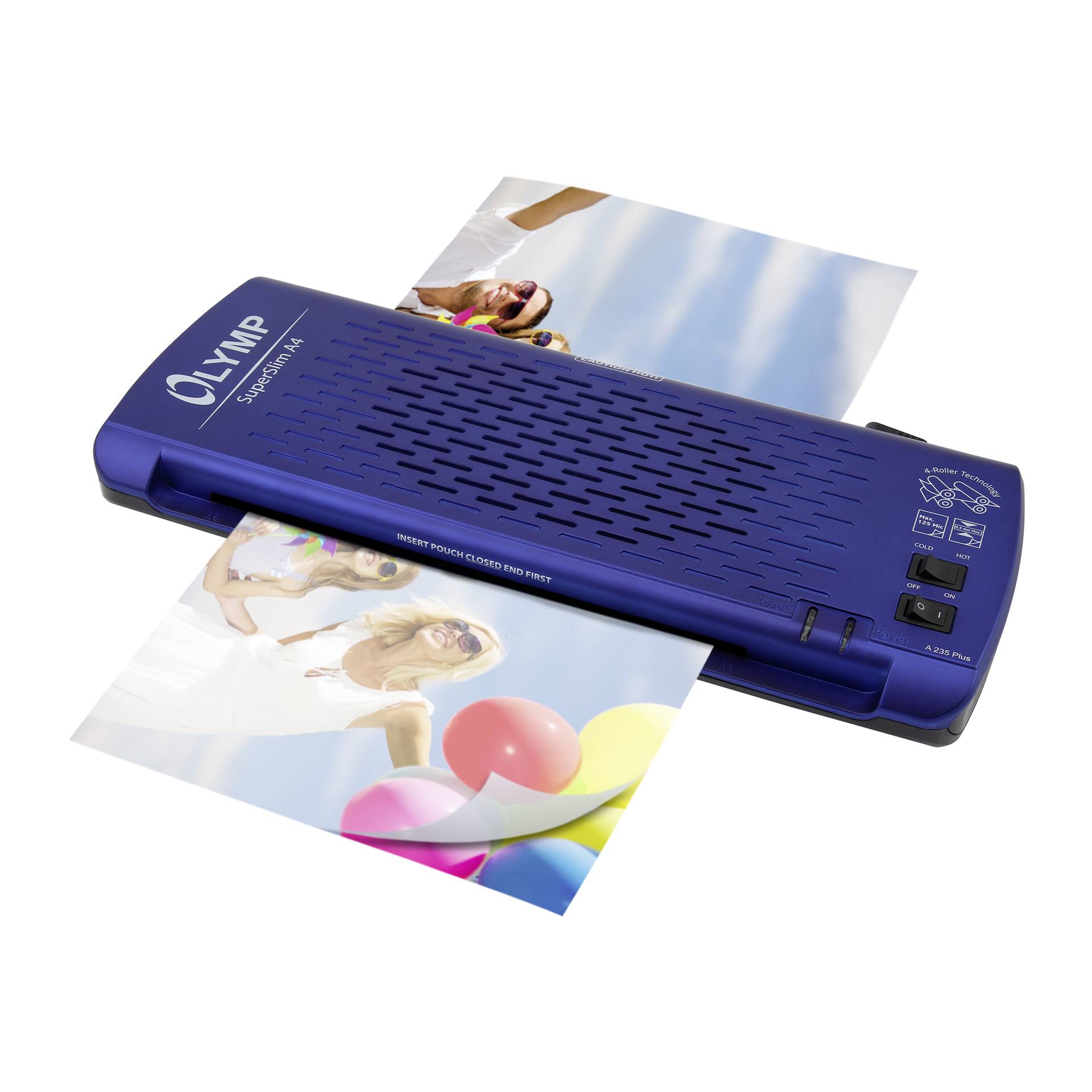 Olympia a 235 plus din a4 laminiergeraet blau PC-Software & Zusatzgeraete