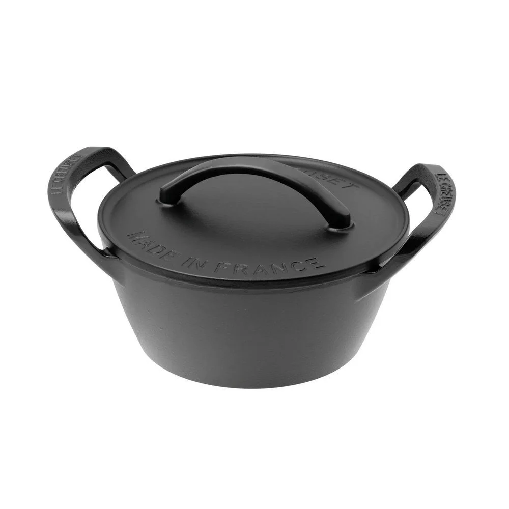 Le Creuset Braeter BBQ Outdoor  Rund 25cm  Schwarz Matt Pfannen & Toepfe