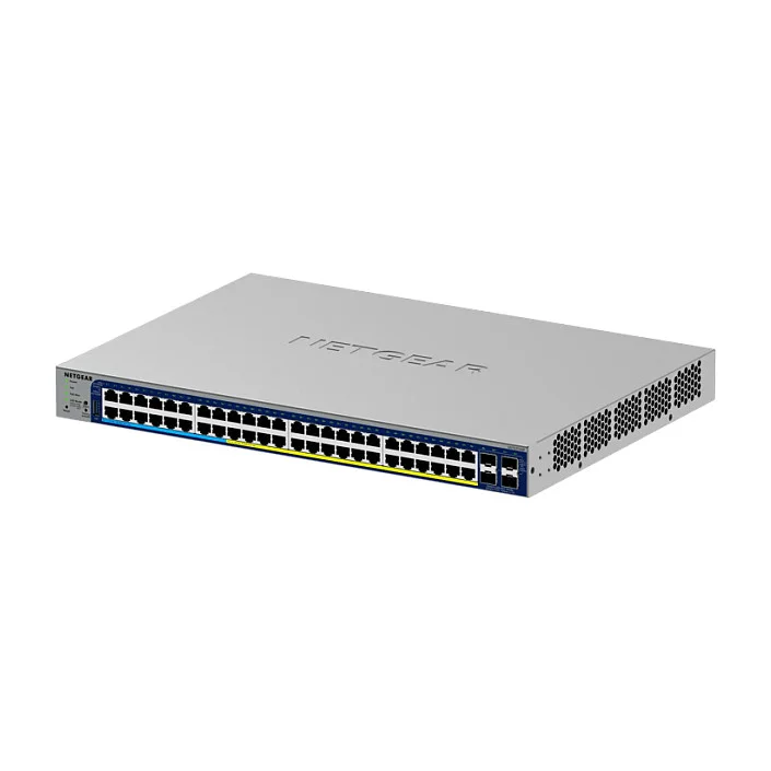 NETGEAR GS752TXUP Managed Gigabit Ethernet  10 100 1000  Power over Ethernet  PoE  1U Grau Switches