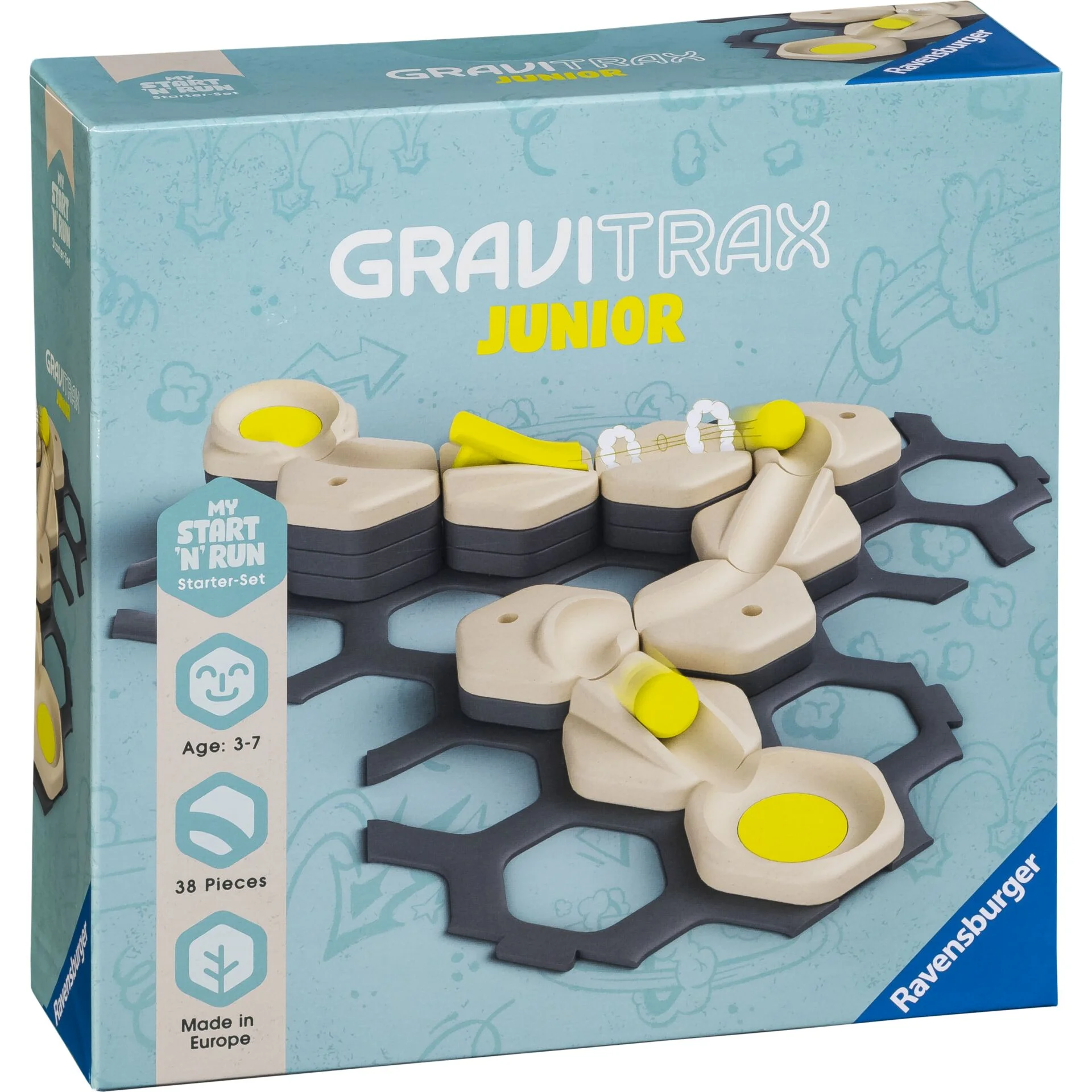 Ravensburger GraviTrax Junior Starter Set S Start and Run Brettspiele & Puzzle
