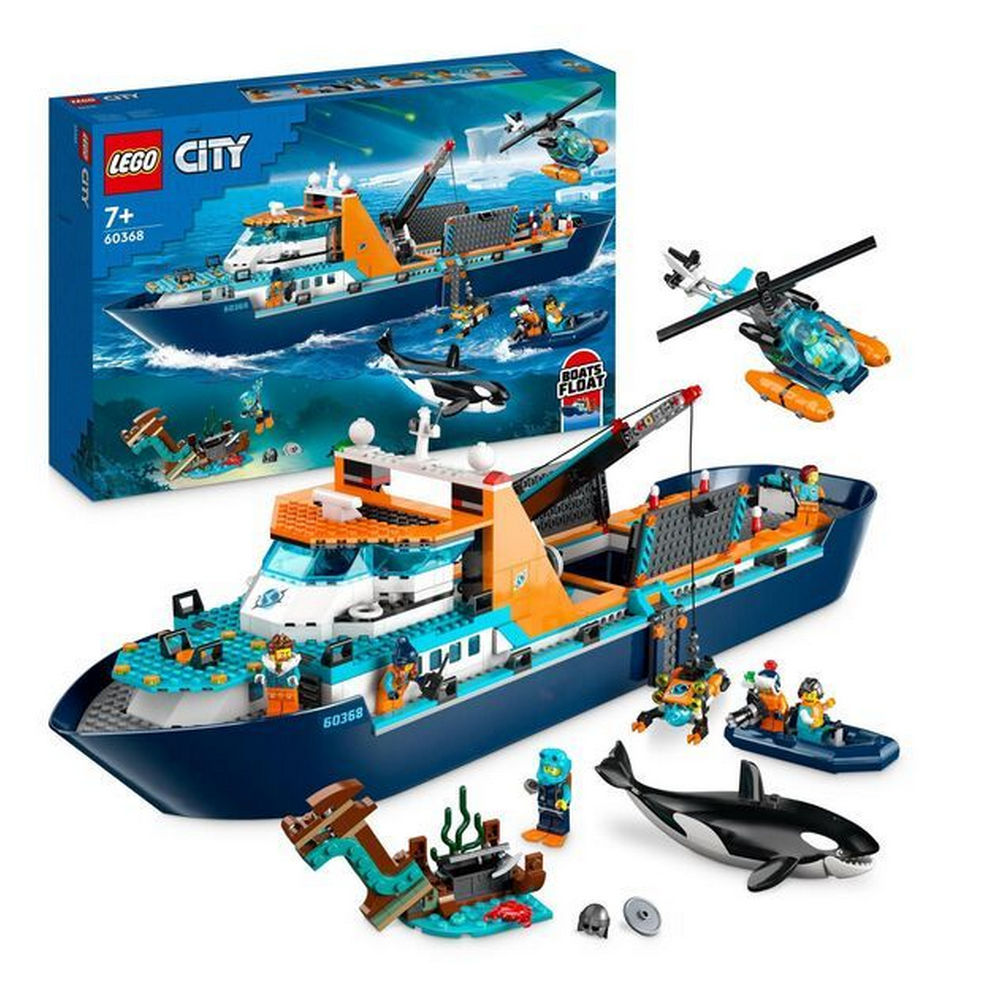 LEGO City 60368 Arktis Forschungsschiff