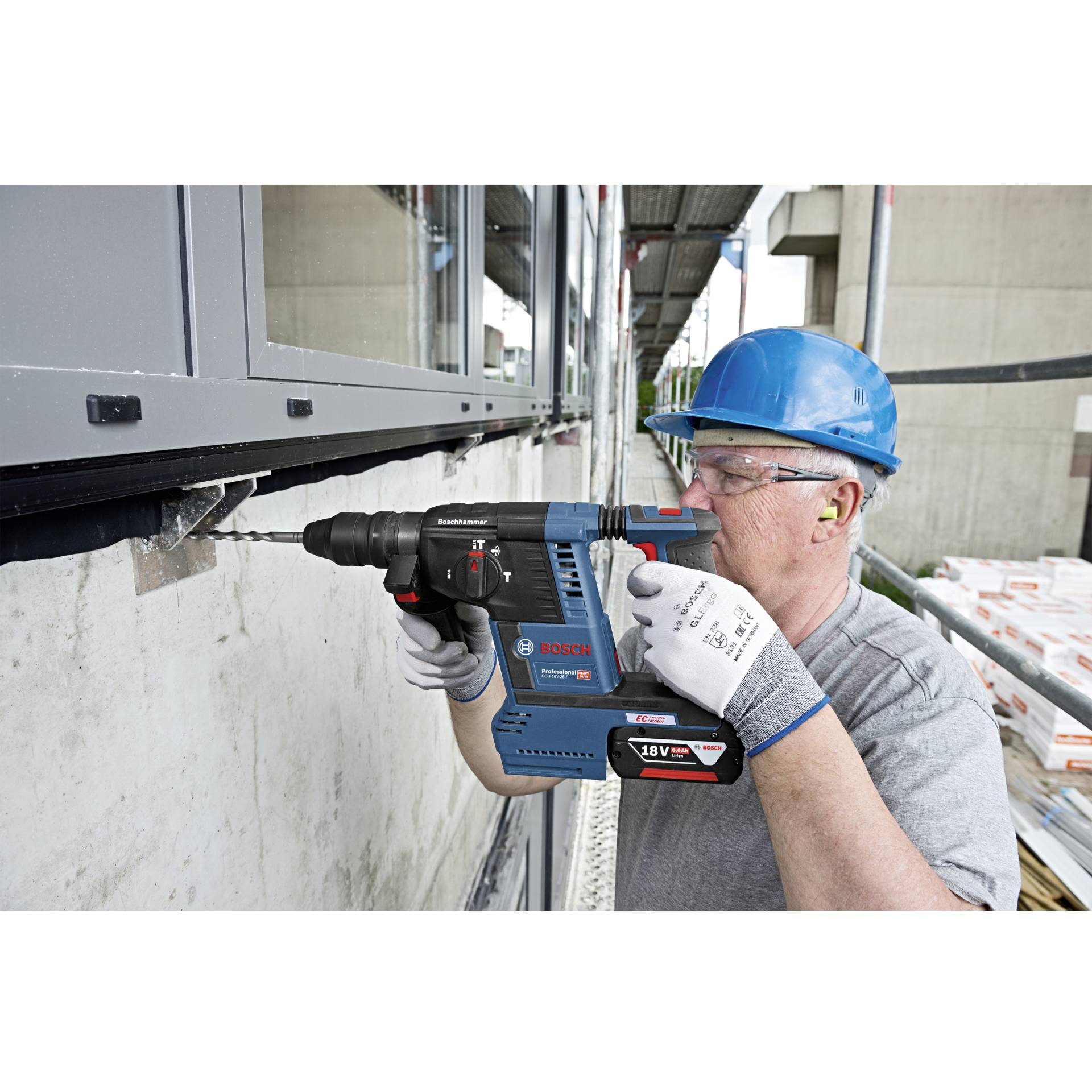 Bosch GBH 18V 26 F Professional Akku Bohrhammer Bohrer & Schrauber