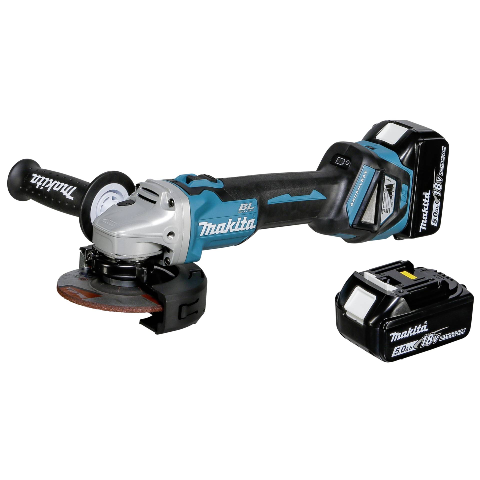 Makita DGA511RTJ Akku Winkelschleifer Schleifer Hobel & Fraesen