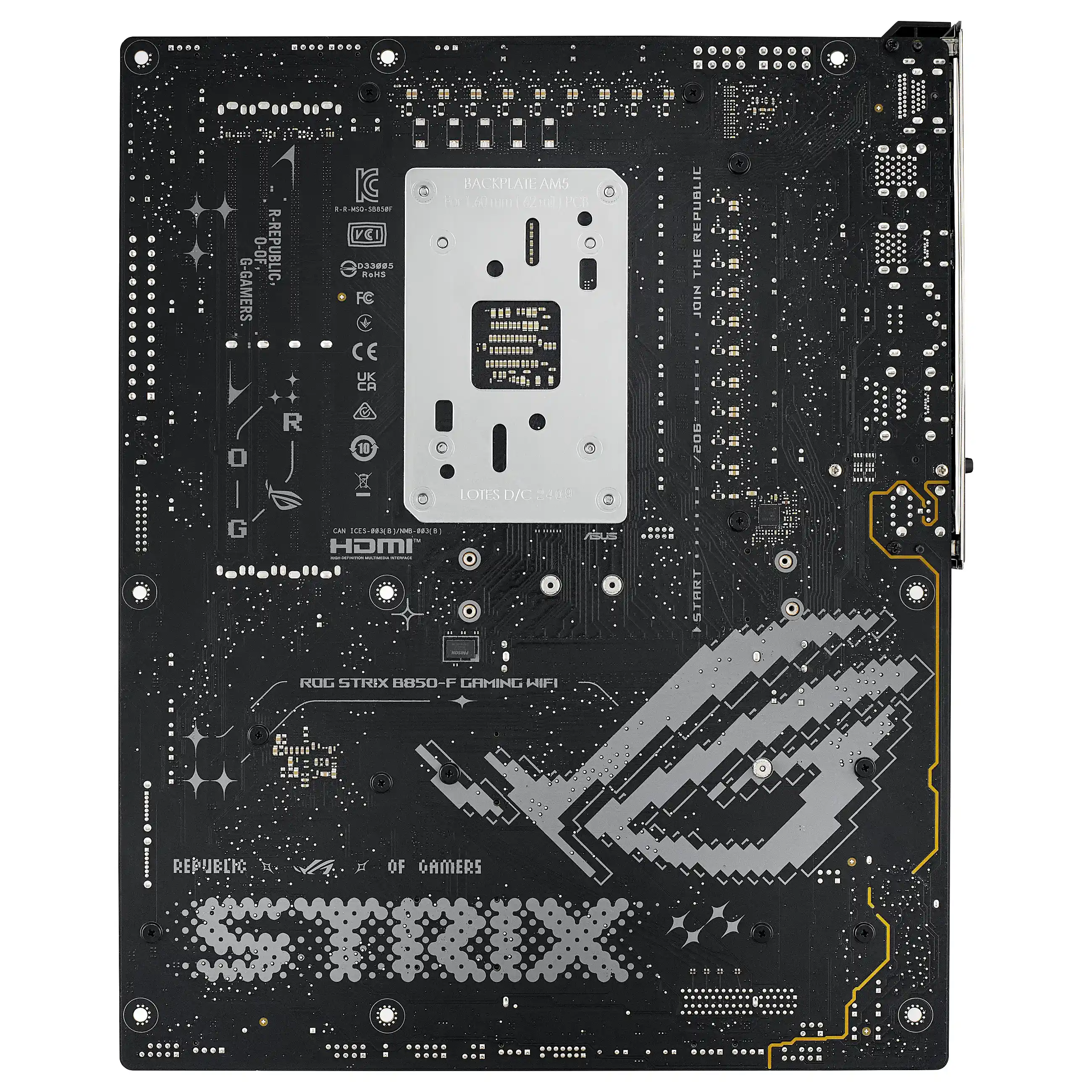 ASUS ROG STRIX B850 F GAMING WIFI AMD B850 Sockel AM5 ATX PC-Zubehoer