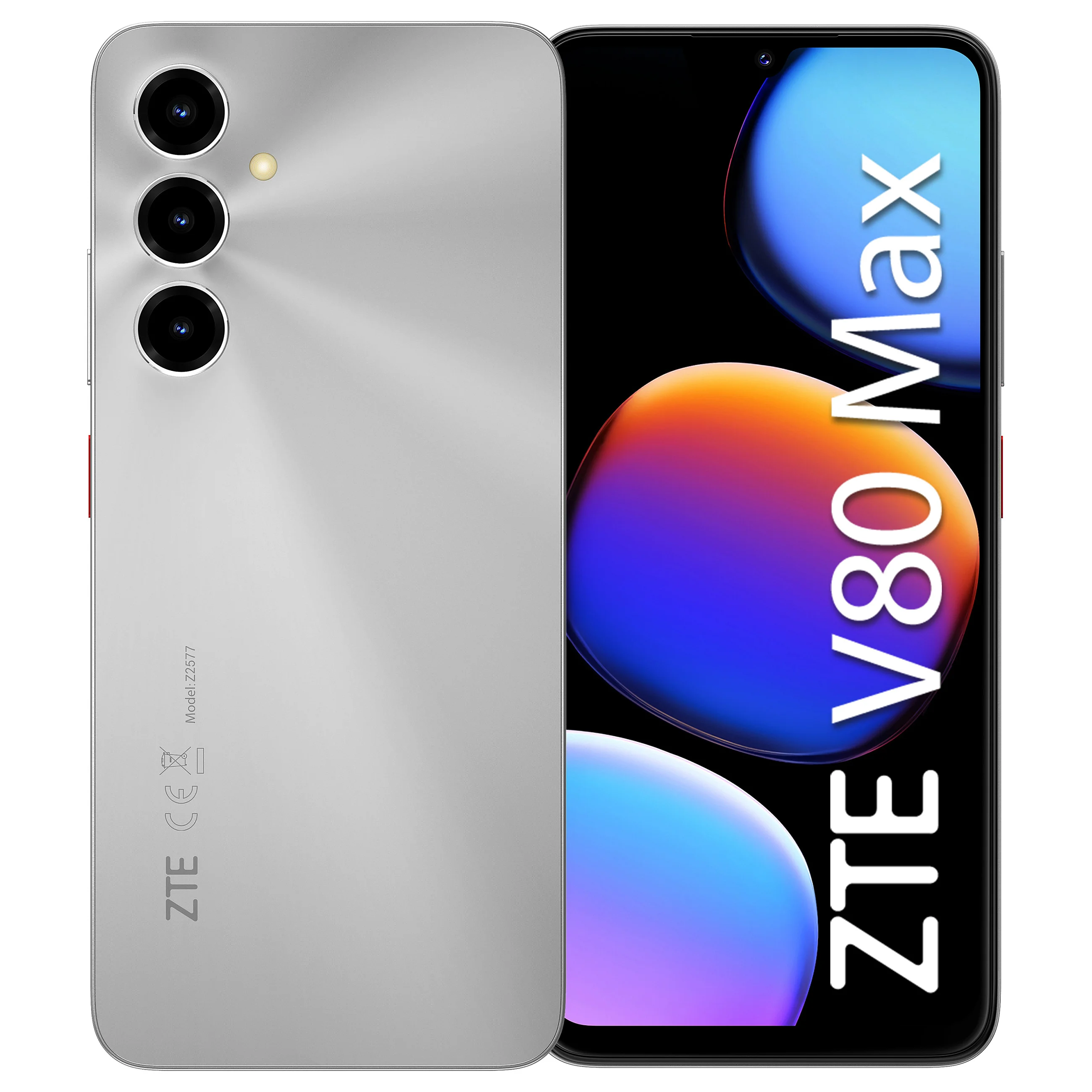 ZTE Deutschland GmbH ZTE V80 Max 4RAM 128GB stellar silver Smartphones