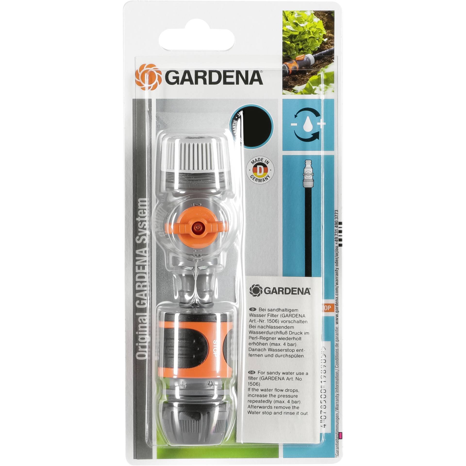 GARDENA perl regner anschlussset f r 1968 1969 1987 Gartenbewässerung