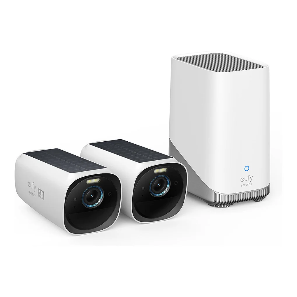 Eufy T88713W1 Sicherheitskamera Box IP Sicherheitskamera Draussen 3840 x 2160 Pixel Wand Ueberwachungskameras