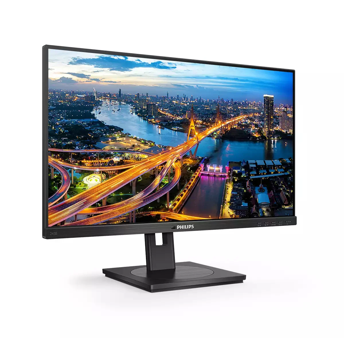 Philips B Line 243B1 00 Computerbildschirm 60 5 cm  23 8   1920 x 1080 Pixel Full HD LED Schwarz Monitore