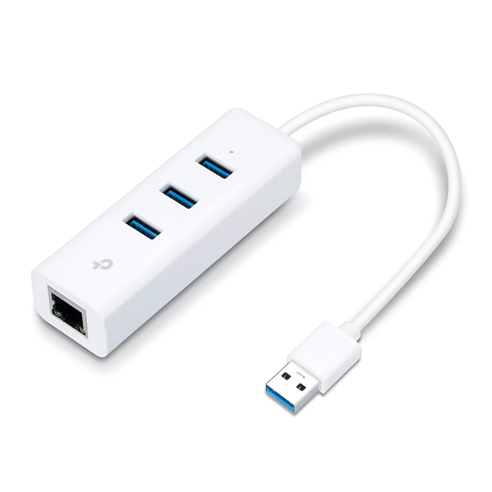 TP Link 3 Port USB3 0 Hub   Gigabit Ethernet Adapter Netzwerk-Adapter