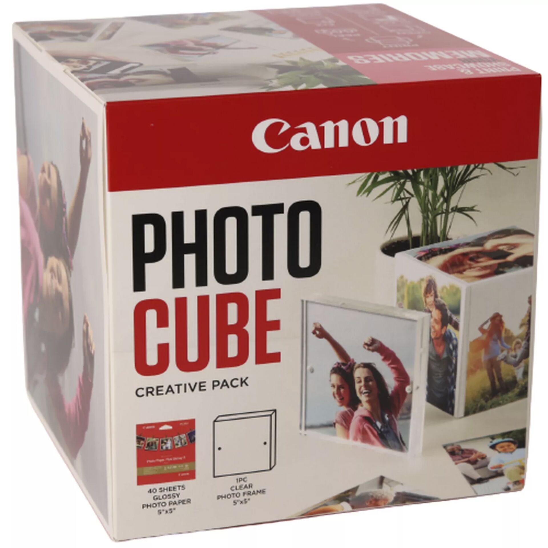 Canon Photo Cube Creative Pack   Pink Drucker & Scanner